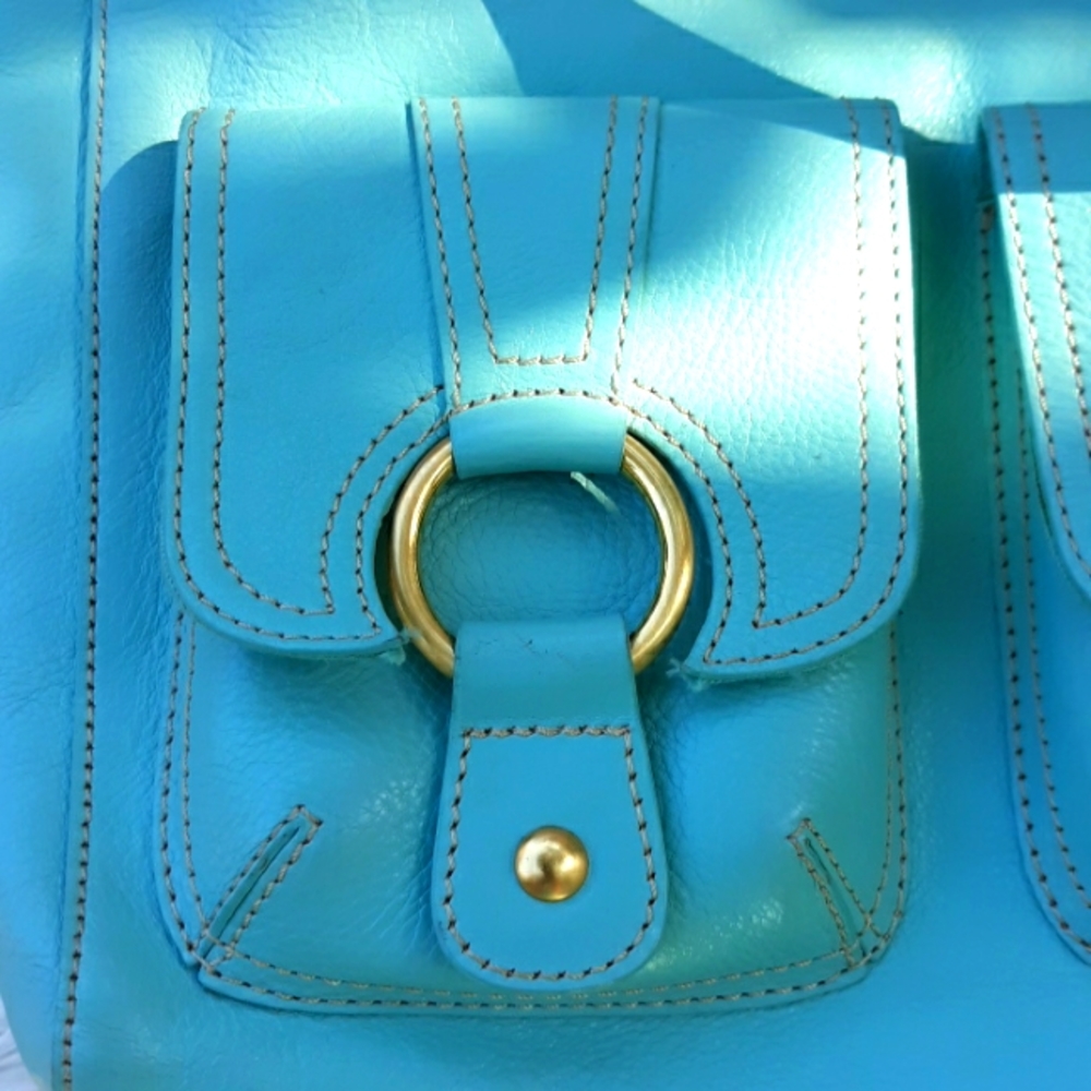 EUC KATE LANDRY LEATHER BAG - Picture 14 of 15